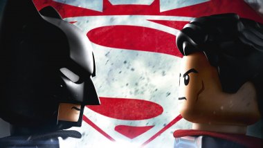 Batman vs Lego Superman Wallpaper