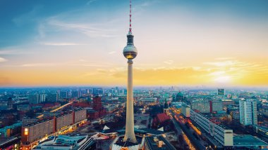 Fernsehturm Tower in Berlin Wallpaper