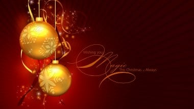 Wishing you magic this Christmas and always Fondo de pantalla