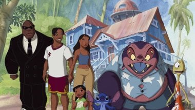 Characters of Lilo and Stitch Wallpaper