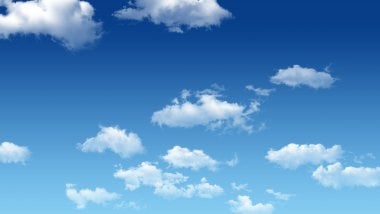 Cielo con nubes Fondo de pantalla