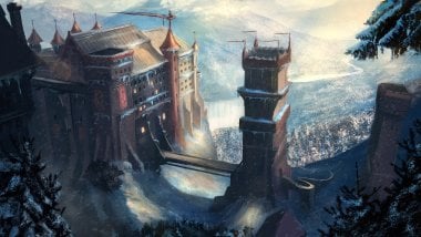 Castillo de Game of Thrones Fondo de pantalla