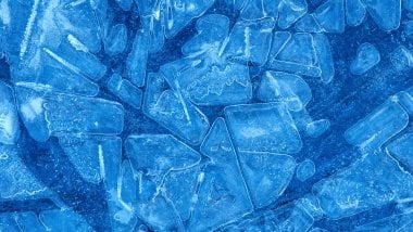 Blue ice Wallpaper