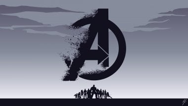 Logo Avengers Endgame Fondo de pantalla