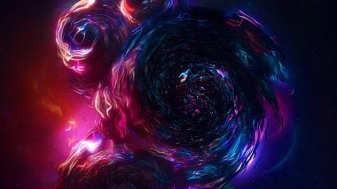 Abstract space Wallpaper