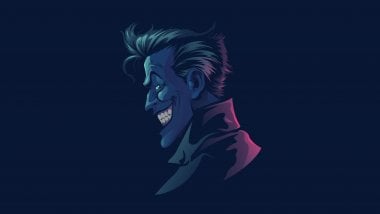 Joker (Joker) Minimalist Wallpaper