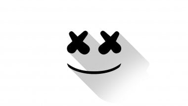 Marshmello DJ Minimalist Logo Fondo de pantalla