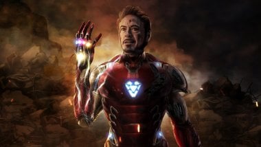 Avengers Endgame Iron Man Tony Stark Gemas del Infinito Fondo de pantalla