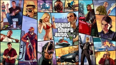Grand Theft Auto V (GTA 5) Poster Wallpaper
