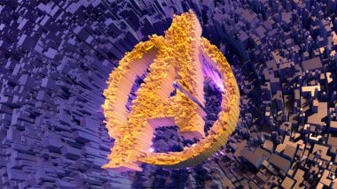Avengers Logo Abstracto Fondo de pantalla
