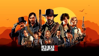 Red Dead Redemption 2 Cover Personajes Fondo de pantalla