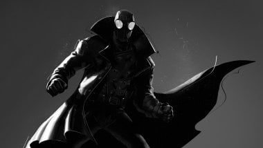 Spider-Man Noir en Spider-Man: Un nuevo universo Fondo de pantalla