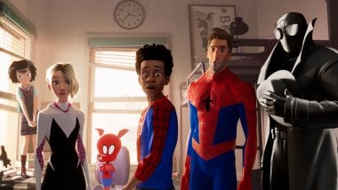 Personajes de Spider-Man: Un nuevo universo Fondo de pantalla