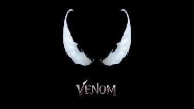 Venom Minimalist Movie Poster Wallpaper