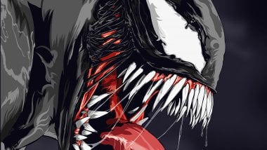 Venom Ilustración Artwork Fondo de pantalla