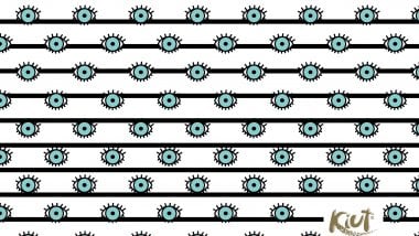 Kiut Eyes pattern Wallpaper