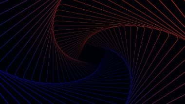 Patrón espiral 3D Fondo de pantalla