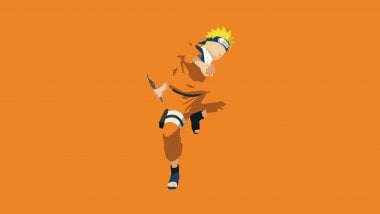 Naruto Uzumaki Minimalista Fondo de pantalla