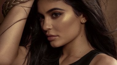Kylie Jenner\'s face Wallpaper