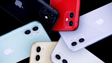 iPhone 11 in every color Wallpaper