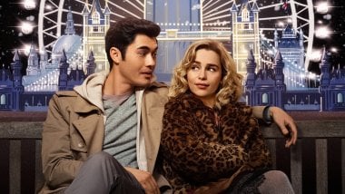 Emilia Clarke and Henry Golding in Last Christmas Wallpaper