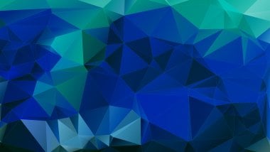 Textura de triágulos azules Fondo de pantalla