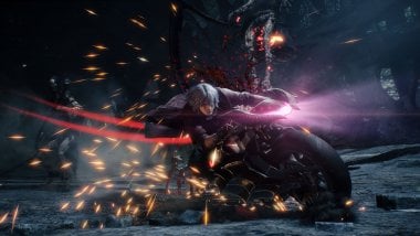 Dante motorcycle Devil May Cry 5 Wallpaper