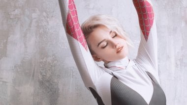 Shirogane Sama cosplay as Spider Gwen Wallpaper