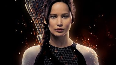 Jennifer Lawrence as Katniss Wallpaper