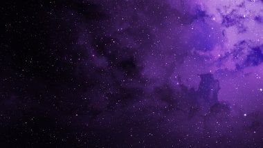 Stars in the purple universe Wallpaper