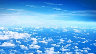 Cielo con nubes Fondo de pantalla