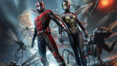 The wasp and Ant Man Wallpaper