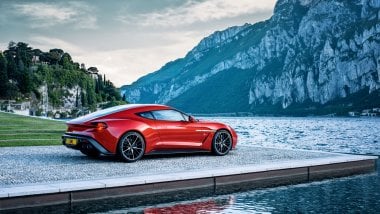 Aston Martin  Zagato Rojo Fondo de pantalla