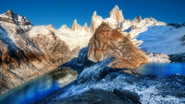 Cordillera de los Andes en Argentina Fondo de pantalla