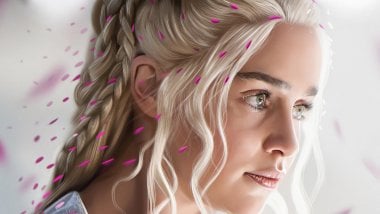 Daenerys Targaryen Digital Art Wallpaper