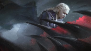 Daenerys Targaryen from Game of thrones Fanart Wallpaper