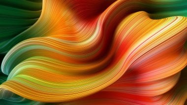 Waves of colors Wallpaper