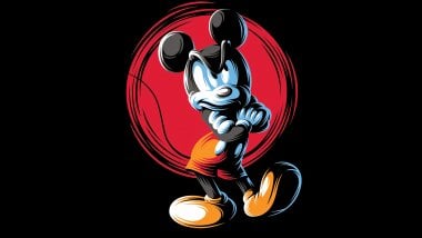 Mickey Mouse enojado Fondo de pantalla