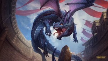 Dragon in rage Wallpaper