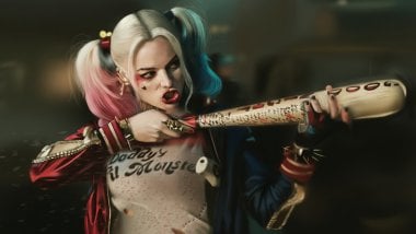 Margot Robbie as Harley Quinn Fanart Wallpaper