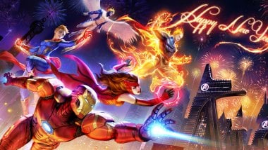 Characters from Marvel Wallpaper