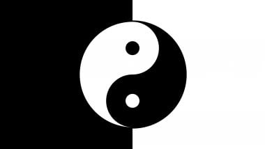 Yin and yang Wallpaper