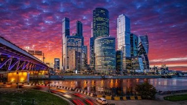 Moscow City Russia Wallpaper