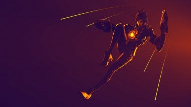 Tracer from Overwatch Wallpaper