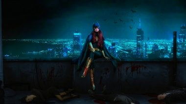 Batwoman en Ciudad Gótica Fondo de pantalla