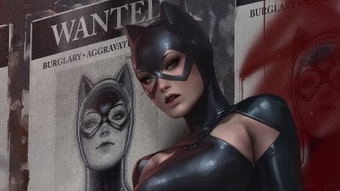 Catwoman Fanart Fondo de pantalla