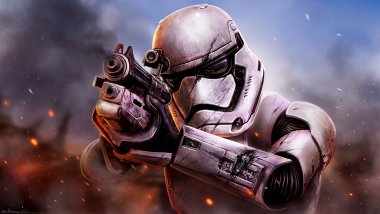 Stormtrooper from Star Wars Battlefront Wallpaper