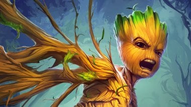 Groot from Guardians of the galaxy Wallpaper