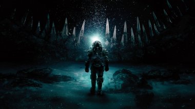 Astronauta bajo el agua Fondo de pantalla