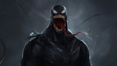 Venom Ilustración Fondo de pantalla